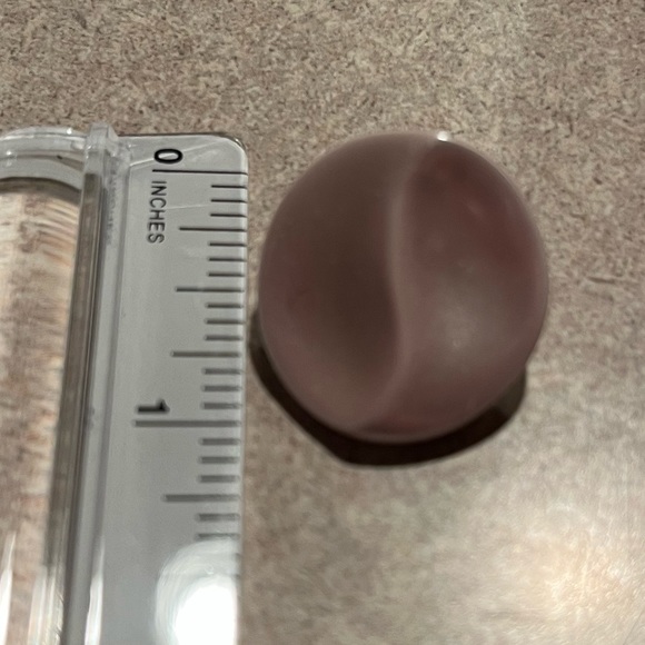 Pearl pink pierced earrings - Picture 3 of 3